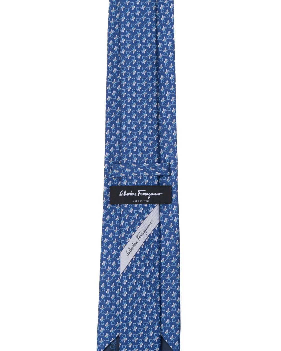 shop SALVATORE FERRAGAMO  Cravatta: Salvatore Ferragamo cravatta in jacquard di seta.
Decorata da un pattern di mini farfalle.
Fondo a 7 cm.
Composizione: 100% seta.
Made in Italy.. 350489 4 OLGA-002 749637 number 4978398